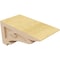 Ekena Millwork 7"W x 14"D x 7"H Wide Mayflower Rough Cedar Woodgrain TimberThane Corbel, Primed Tan CORUR07X14X07MAYRCPR - alternate 5